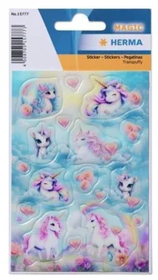 Naklejka Magic bajkowe jednorożce - Zeszyty szkolne - miniaturka - grafika 1