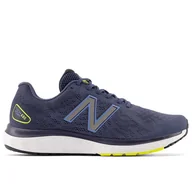 Trampki męskie - New Balance Męskie trampki Fresh Foam 680v7, niebieskie, 40 UK, NIEBIESKI, 45 EU - miniaturka - grafika 1