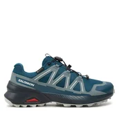 Buty sportowe damskie - Buty do biegania Salomon Speedcross Peak Gore-Tex L47604000 Niebieski - miniaturka - grafika 1