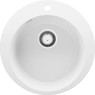 Zlew BRANDE JOY ROND 500-45 WHITE (biały) - Zlewozmywaki - miniaturka - grafika 1