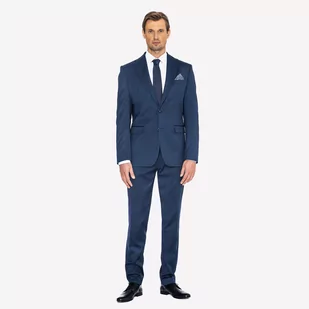 Garnitur Slim Fit Stripes - marka niezdefiniowana - Garnitury - miniaturka - grafika 1