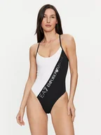 Stroje kąpielowe - EA7 Emporio Armani Strój kąpielowy 911120 4R407 00911 Czarny - miniaturka - grafika 1
