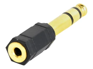 Gembird Adapter stereo Jack 3.5mm do męski 6.35mm - Adaptery i przejściówki - miniaturka - grafika 2