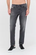 Spodnie męskie - DIESEL Czarne jeansy D-finitive Tapered - Diesel - miniaturka - grafika 1