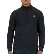 Bluzy męskie - Bluza New Balance MT43204BK - czarna - miniaturka - grafika 1