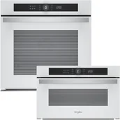 Zestawy AGD - Zestaw AGD do zabudowy Whirlpool Piekarnik elektryczny z funkcją pary WOI4S8CM1SWA + Kuchenka mikrofalowa WMD44MW - miniaturka - grafika 1