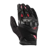 Rękawice motocyklowe - Rękawice MC Ixon Rise Air 2 Czarny/JasnoczerwonyS - miniaturka - grafika 1