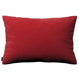 Dekoria Poszewka Kinga na poduszkę prostokątną intensywna czerwień 60 × 40 cm Velvet 108-704-15 - Poszewki na poduszki - miniaturka - grafika 1