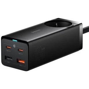 Baseus GaN3 Pro AC+2U+2C Ładowarka 230V 2xUSB-A 2x USB-C 65W - Ładowarki do telefonów - miniaturka - grafika 1