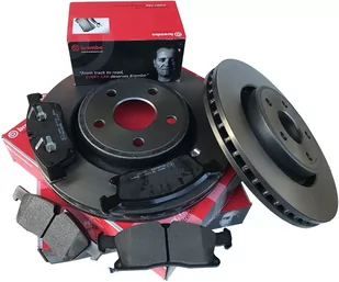 Klocki oraz przednie tarcze hamulcowe 350mm H.D. brake BREMBO Dodge Durango 2011- - Tarcze hamulcowe - miniaturka - grafika 1