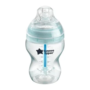 Tommee Tippee Butelki dla niemowląt antywstrząsowe, naturalnie ukształtowany smoczek i specjalny system odpowietrzający zapobiegający kolce, 260 ml, zestaw 3 szt - Butelki dla niemowląt - miniaturka - grafika 1