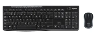 Logitech Wireless Combo MK270 klawiatura Dołączona myszka USB QWERTY - Zestawy komputerowe - miniaturka - grafika 1
