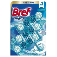 Środki do WC - Bref TURQUOISE AKTIV MORSKI 3X50G zakupy dla domu i biura! 2242372 - miniaturka - grafika 1