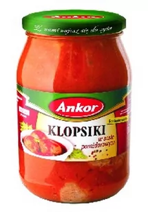 Ankor Klopsiki w sosie pomidorowym 900 g - Pasztet i przetwory mięsne - miniaturka - grafika 1