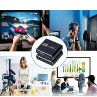 Inne akcesoria audio-wideo - Grabber Rejestrator Obrazu PC HDMI 4K USB 3.0 OBS - miniaturka - grafika 1