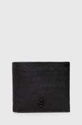 Portfele - Liu Jo portfel skórzany męski kolor czarny - miniaturka - grafika 1