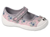 Kapcie damskie - Kapcie baleriny dziecięce dziewczęce do przedszkola Befado 209P038 -20 - miniaturka - grafika 1