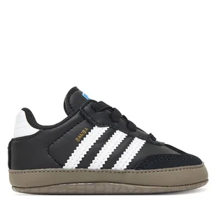 Sneakersy adidas Samba Kids JI2757 Czarny - Buty dla chłopców - miniaturka - grafika 1