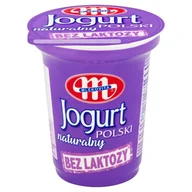 Zdrowa żywność - Mlekovita Jogurt Naturalny Polski bez laktozy 350g - Mlekovita - miniaturka - grafika 1