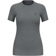 Koszulki i topy damskie - Koszulka damska ODLO Merino 160 BL TOP krótki rękaw 100% wełna merino - miniaturka - grafika 1