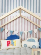 Girlandy - Bawełniana girlanda dekoracyjna "Jeans" - miniaturka - grafika 1