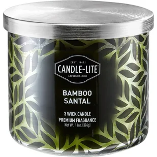 Świeca Zapachowa - Bamboo Santal (396G) - Świece - miniaturka - grafika 1