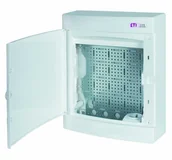 Rozdzielnie elektryczne - ETI polam Obudowa n/t ECT24PO MEDIA wyposażona w płytę i gniazdo 001101301 001101301 - miniaturka - grafika 1