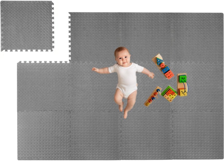 Miękkie Puzzle MATA piankowa DLA DZIECI wygodna gruba do zabawy 240x180cm