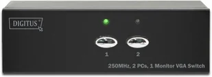 Digitus PRZEŁĄCZNIK VGA 2xPC, 1xMONITOR (DS-44100-1) - Przełączniki KVM - miniaturka - grafika 3