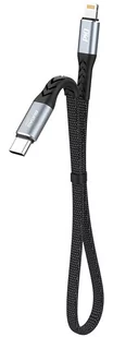 Dudao L10P kabel USB Typ C - Lightning PD20W czarny (L10P) L10P - Kable USB - miniaturka - grafika 1