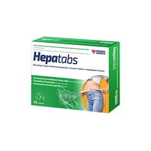 Rodzina Zdrowia Hepatabs - 60 tabletek - >>> DARMOWA od 99zł <<<- - Odchudzanie i oczyszczanie - miniaturka - grafika 1