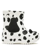 Buty dla dziewczynek - Crocs Kalosze Crocs Classic I Am Dalmatian Boot T 209079 Biały - miniaturka - grafika 1