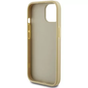 Oryginalne Etui GUESS Hardcase GUHCP15MHG4SGD do iPhone 15 PLUS (Fixed Glitter Big 4G / złoty) - Etui i futerały do telefonów - miniaturka - grafika 2