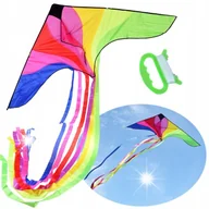 Zabawki i gry sportowe - Duży Lekki LATAWIEC z kolorowymi wstążkami 190x100cm ZA5571 - miniaturka - grafika 1