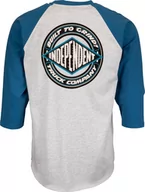 Koszulki męskie - t-shirt męski INDEPENDENT BTG SHEAR BASEBALL TOP Vintage Royal/Athletic Heather - miniaturka - grafika 1