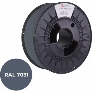 Filament do drukarki 3D C-TECH PREMIUM LINE, PLA, RAL7031, 1,75mm, 1kg, Blue grey - Filamenty i akcesoria do drukarek 3D - miniaturka - grafika 1