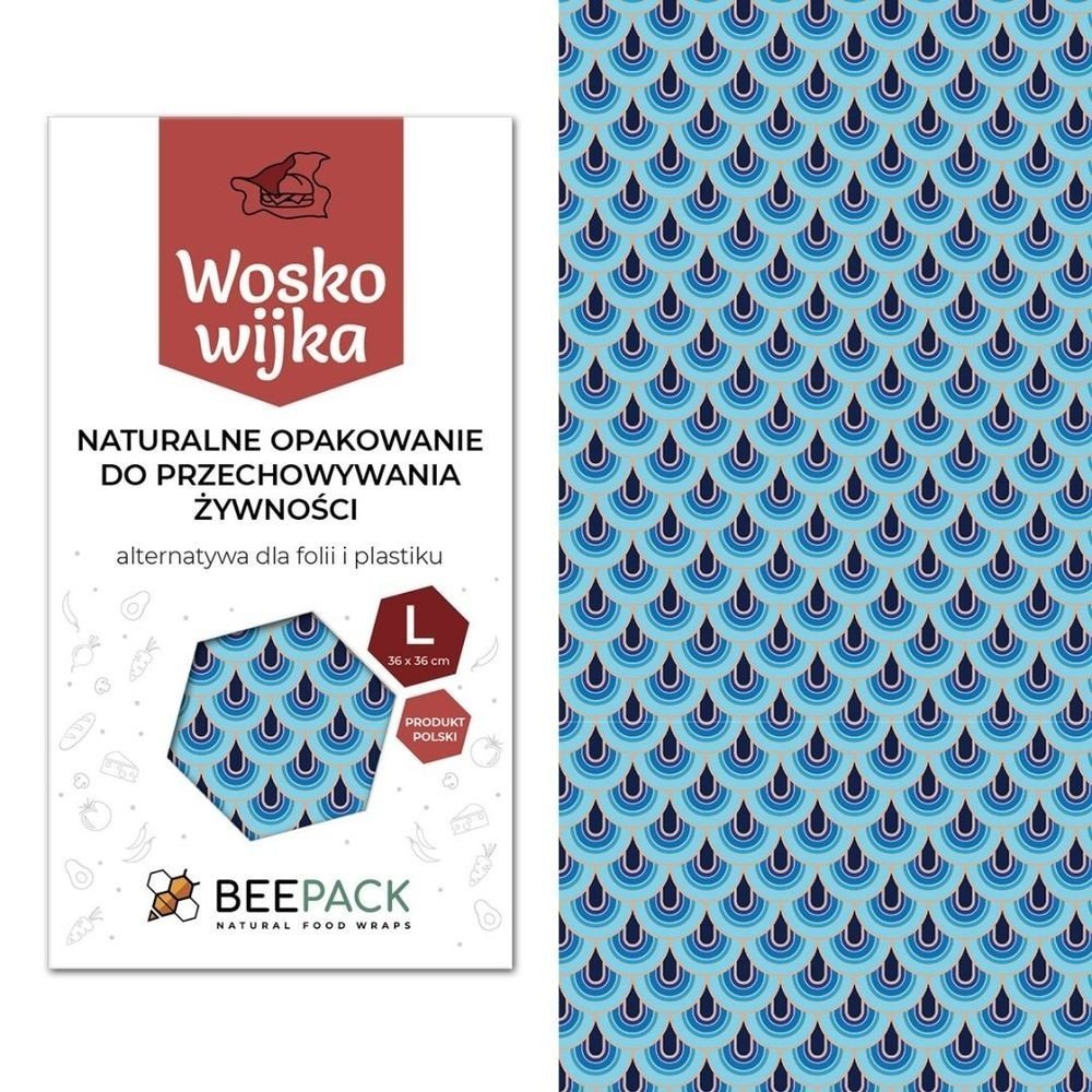 Woskowijka do przechowywania ĹĽywnoĹ›ci, FALE, BeePack
