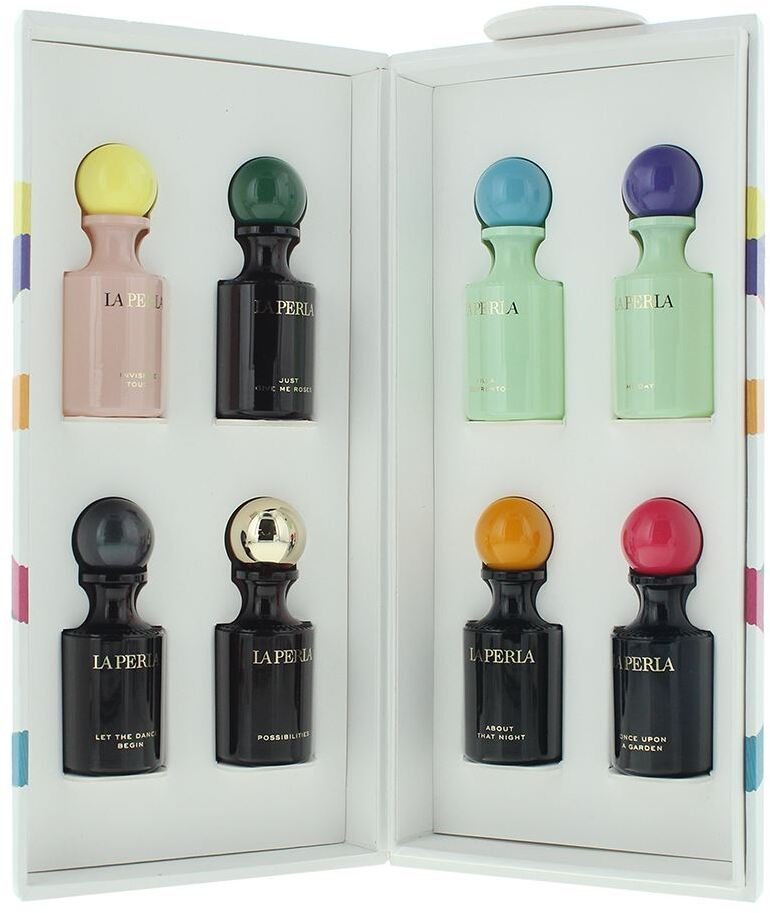 La Perla Set, La Perla, Collection Discovery, Eau De Parfum, For Women, 8 pcs, 12 ml For Women