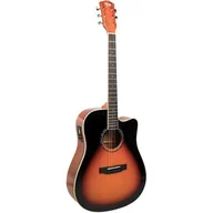 Gitary akustyczne - Gitara elektroakustyczna V-TONE Veag1 CE VS 4 Sunburst - miniaturka - grafika 1