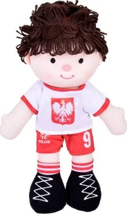 Lalka Przytulanka Szmaciana POLSKI Piłkarz Twój Piłkarski Przyjaciel ZA5477 - Maskotki i pluszaki - miniaturka - grafika 1