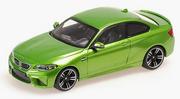 Samochody i pojazdy dla dzieci - Minichamps Bmw M2 Coupe 2016 Java Green Metal 1:43  410026107 - miniaturka - grafika 1