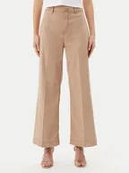 Spodnie damskie - Guess Jeansy W5GA1Y WH7B1 Brązowy Wide Leg - miniaturka - grafika 1