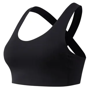 Biustonosz sportowy New Balance WB11044BK - czarny - Bielizna sportowa damska - miniaturka - grafika 1