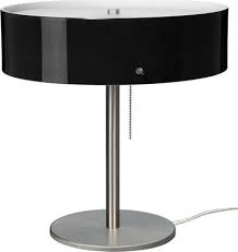Lampka biurkowa LIMA G9 - czarny połysk - Lampy stojące - miniaturka - grafika 1