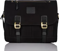 Teczki i aktówki - Paolo Peruzzi TORBA MĘSKA CZARNA NA RAMIĘ T-17-BL - miniaturka - grafika 1