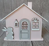 Skarbonki - Drewniana skarbonka domek XXL - miniaturka - grafika 1