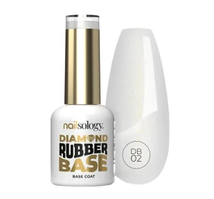 Clavier Nailsology Diamond Rubber Base baza do manicure hybrydowego DB02 Beach Babe 8ml - Lakiery hybrydowe - miniaturka - grafika 1
