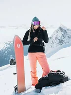 Bluzy damskie - Burton Bluza polarowa "[ak] Baker High Loft" w kolorze czarnym - miniaturka - grafika 1