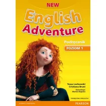 Pearson Central Europe ENGLISH ADVENTURE NEW 1 PODRĘCZNIK + DVD PEARSON - Podręczniki dla szkół podstawowych - miniaturka - grafika 1