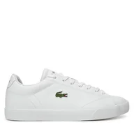 Sneakersy męskie - Sneakersy Lacoste 7-49CMA0036 Biały - miniaturka - grafika 1
